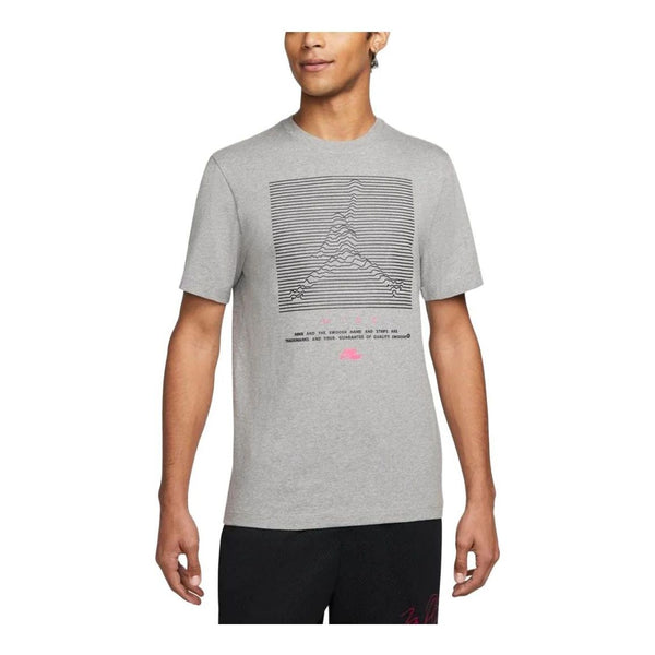 Футболка Air Jordan Jumpman Altitude Maps T-Shirt 'Carbon Heather', цвет carbon heather/black шорты jordan air jordan hbr bball shorts цвет black tropical twist