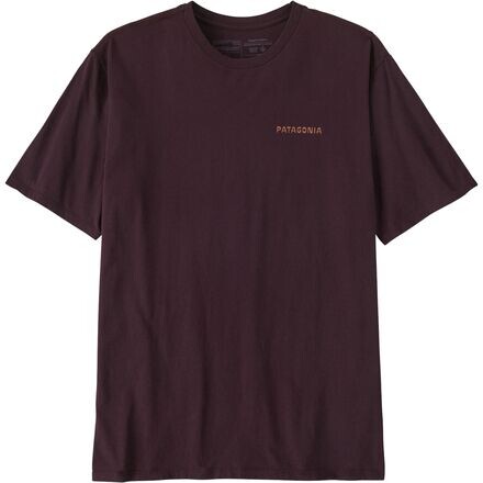 

Футболка Summit Swell Organic мужская Patagonia, цвет Obsidian Plum