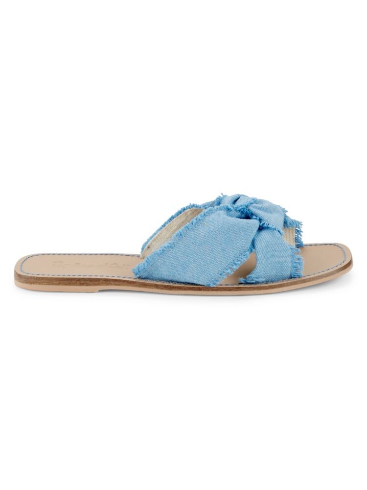 

Сандалии Fiamma на плоской подошве с узлом Splendid, цвет French Blue