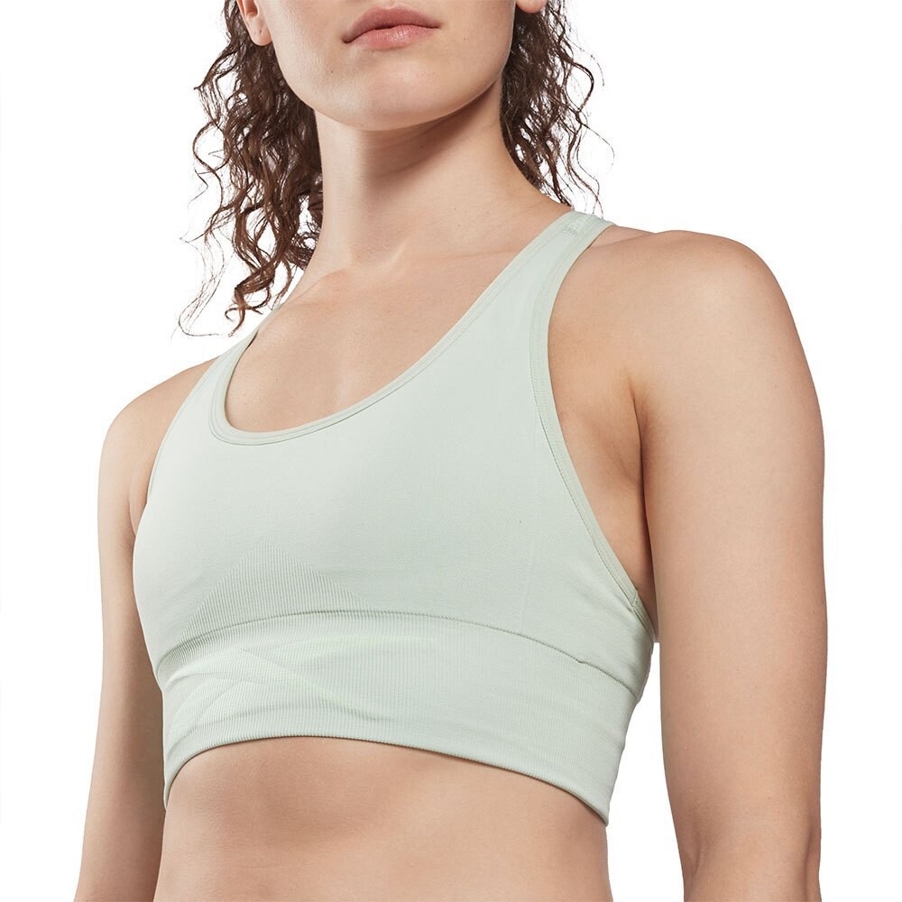 

Спортивный бюстгальтер Reebok Wor Seamless, зеленый