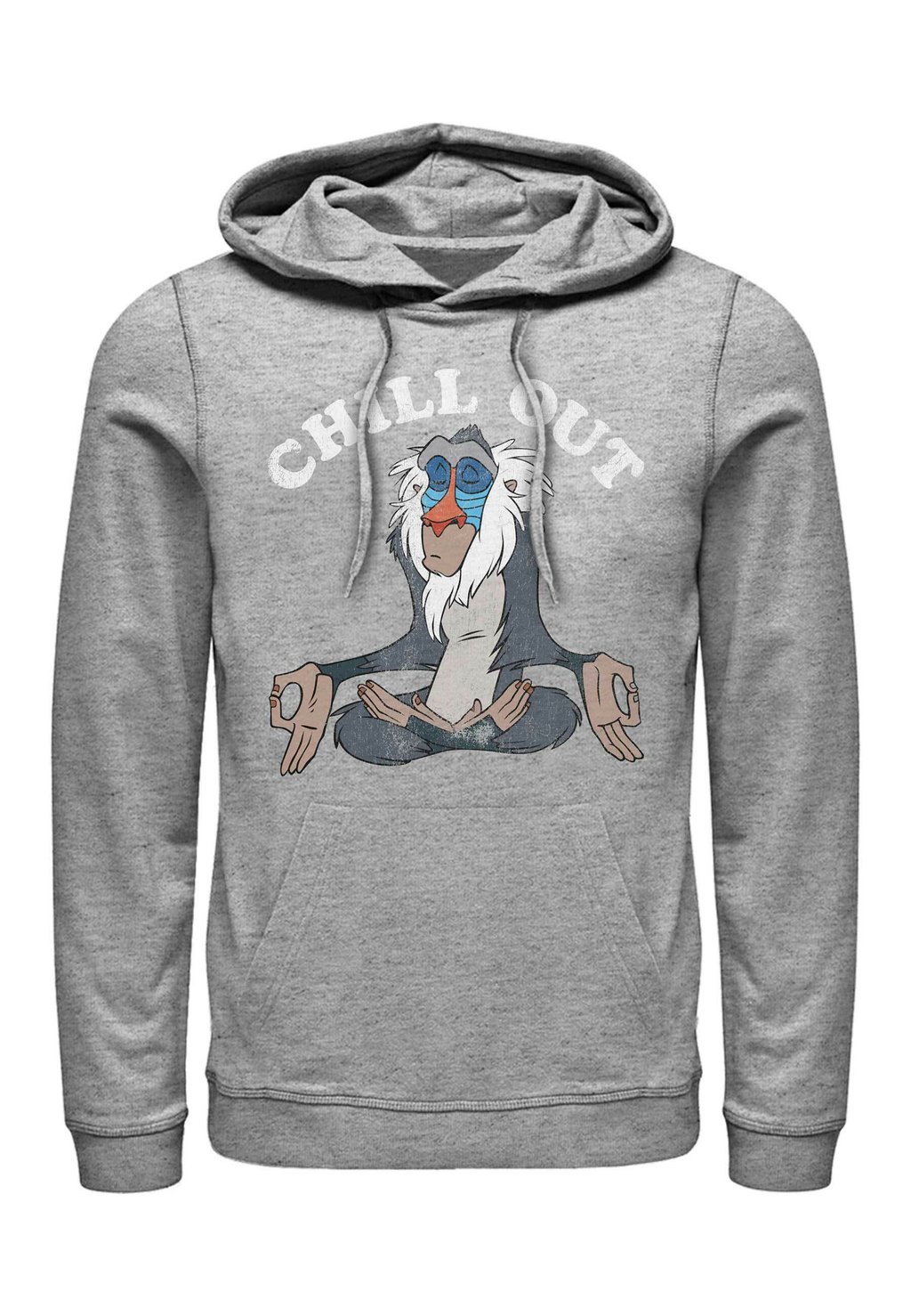 

Толстовка Disney Unisex Chill Out Hoodie Disney, цвет melange grey