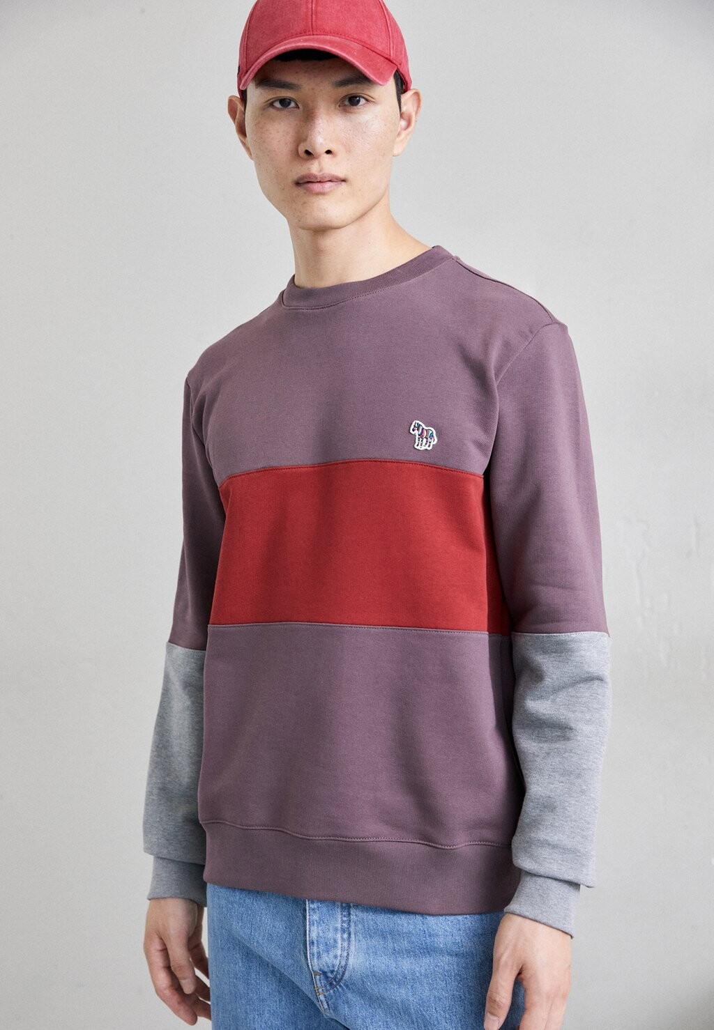 

Толстовка ЗЕБРА PS Paul Smith, светло-фиолетовый