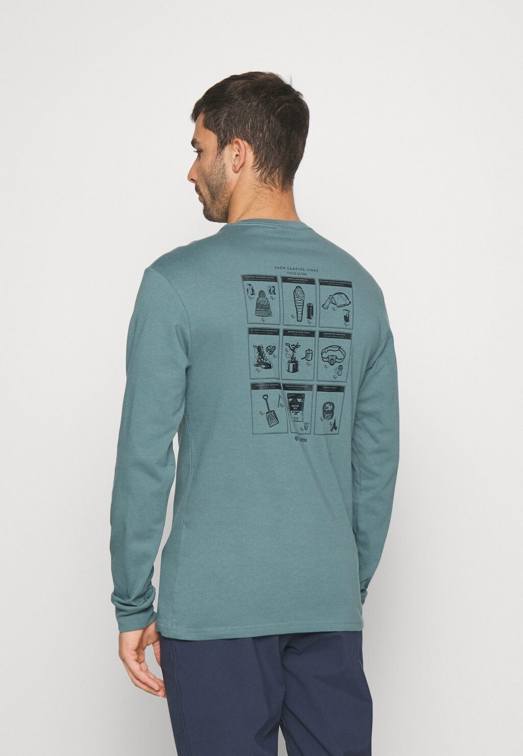 

Футболка с длинными рукавами EXPLORERS CANYON LONG SLEEVE Columbia, металл