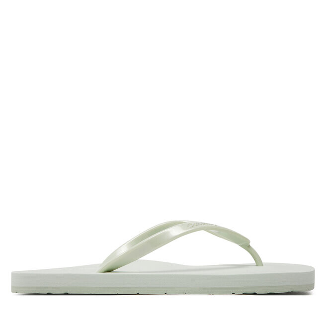 

Сандалии Calvin Klein Flip Flop Deboss Logo Met HW0HW02043 Milky Green LIA, зеленый