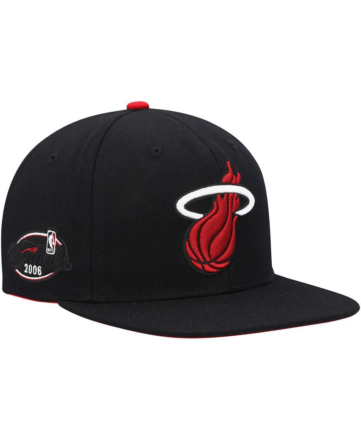 

Мужская черная кепка Snapback Miami Heat 2006 NBA Finals Born and Bred Mitchell & Ness
