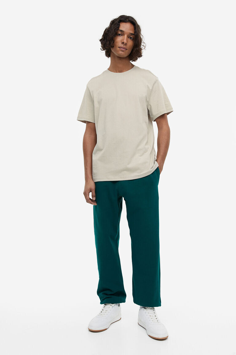 

Футболка coolmax стандартного кроя H&M, бежевый