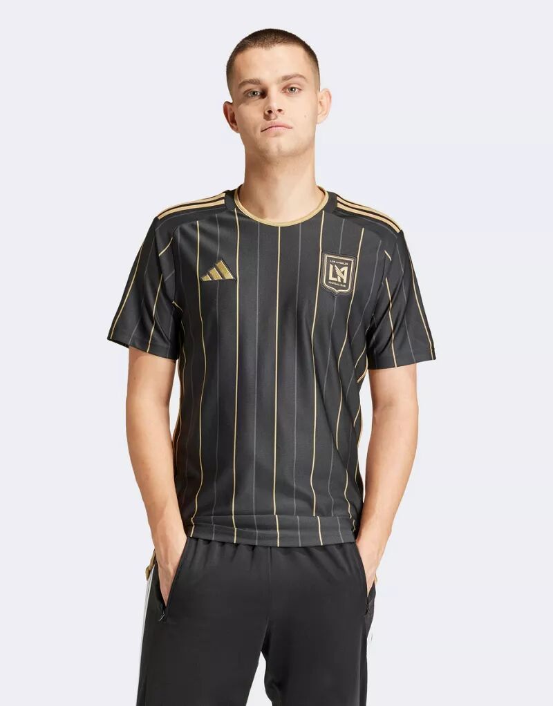 

Черная домашняя футболка adidas Los Angeles FC 24/25 adidas performance