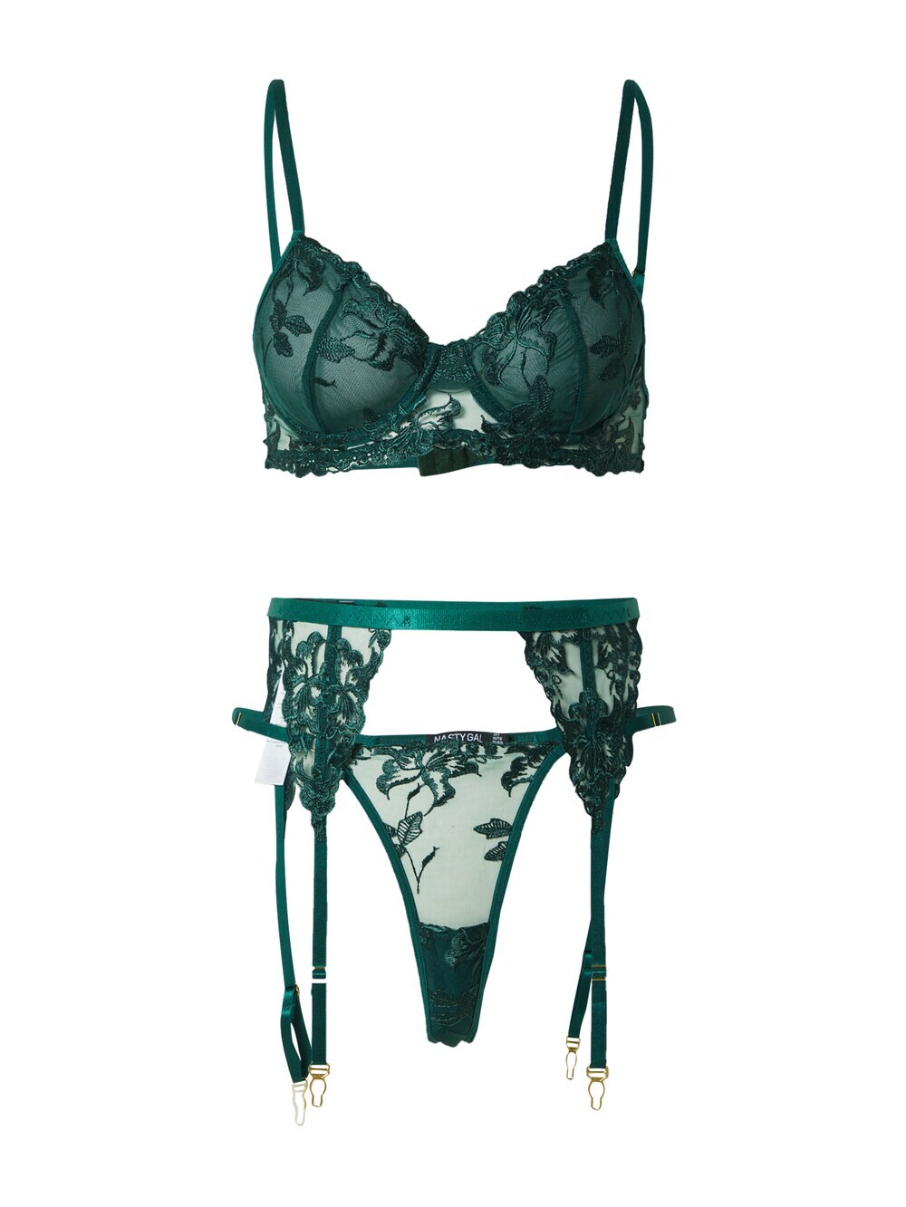 

Комплекты нижнего белья Nasty Gal, темно-зеленый
