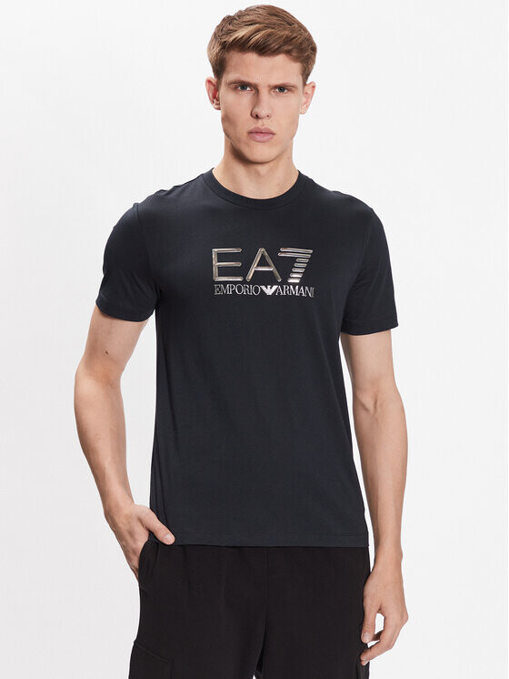 

Футболка стандартного кроя Ea7 Emporio Armani, синий