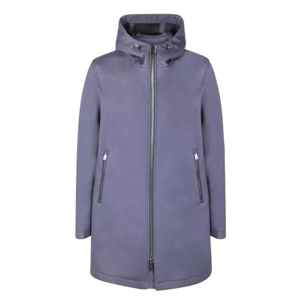 

Куртка mesh wool parka Herno, синий