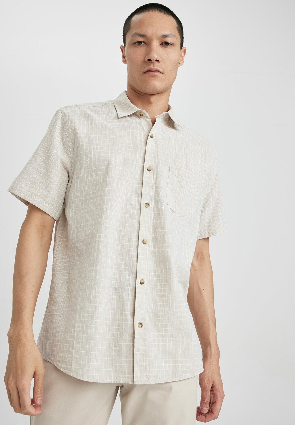 

Рубашка REGULAR FIT DeFacto, цвет beige