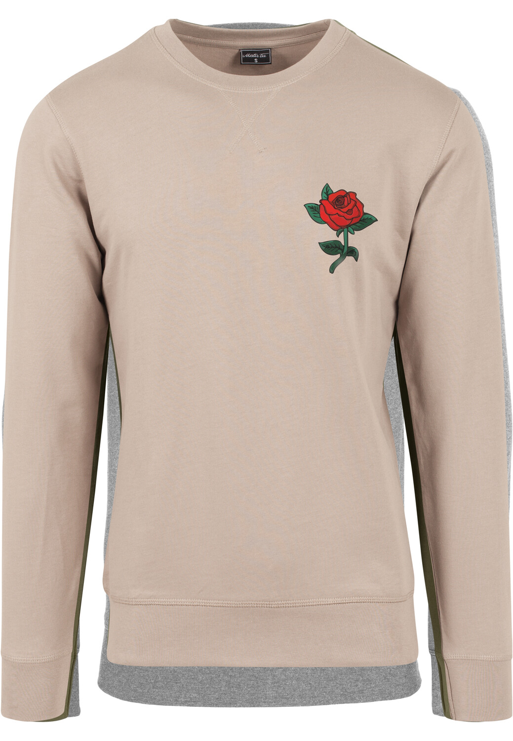 

Толстовка Mister Tee Crewneck Sweater, цвет darksand