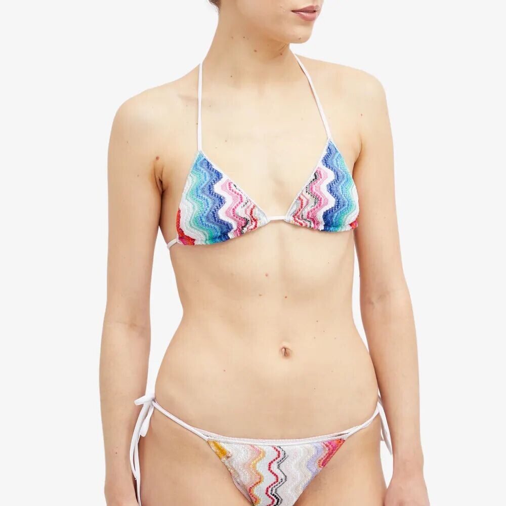 

Missoni Бикини в полоску с шевроном, мультиколор