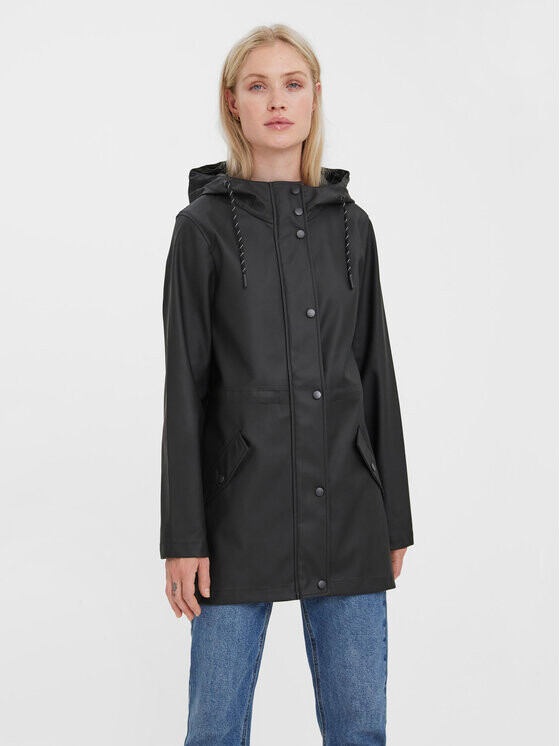 

Дождевик стандартного кроя Vero Moda, черный