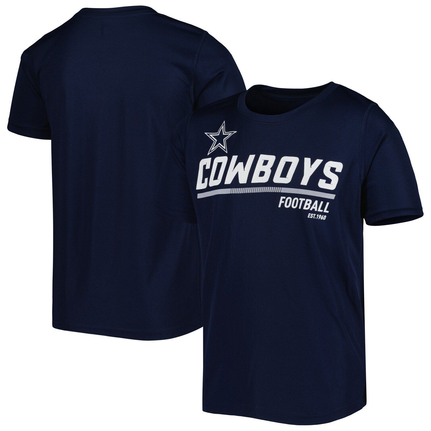 

Молодежная футболка Dallas Cowboys Engaged темно-синего цвета Outerstuff