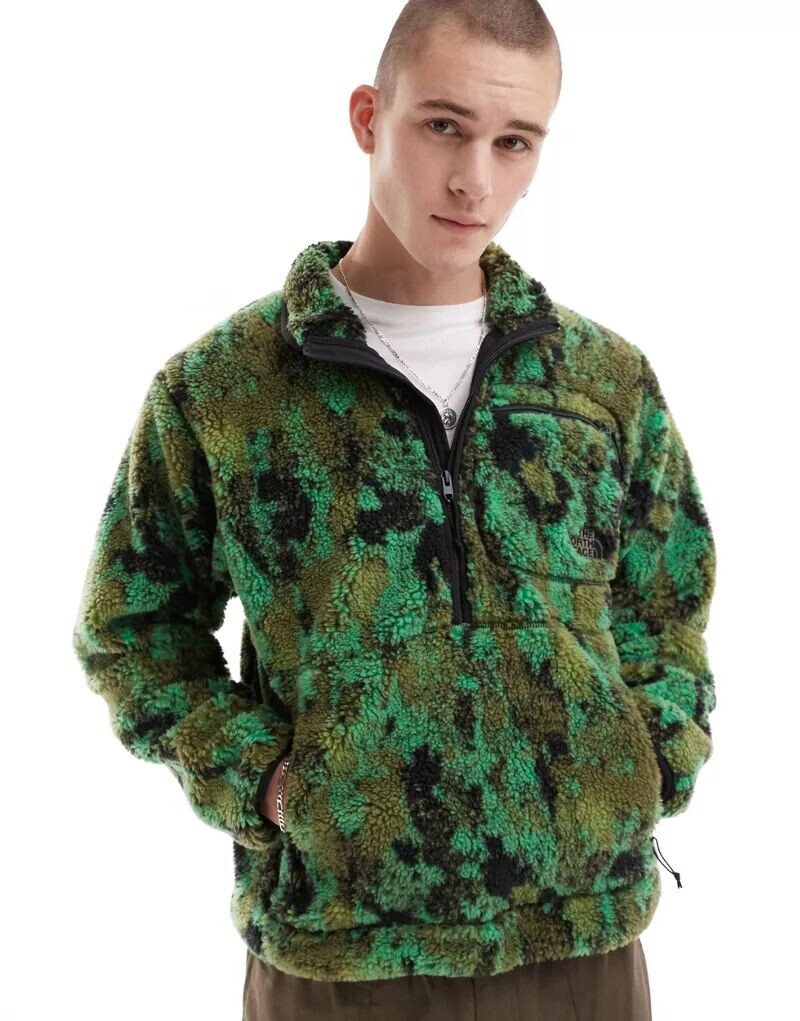 

Коричневая флисовая куртка на молнии 1/4 The North Face Extreme Pile, Серый, Коричневая флисовая куртка на молнии 1/4 The North Face Extreme Pile