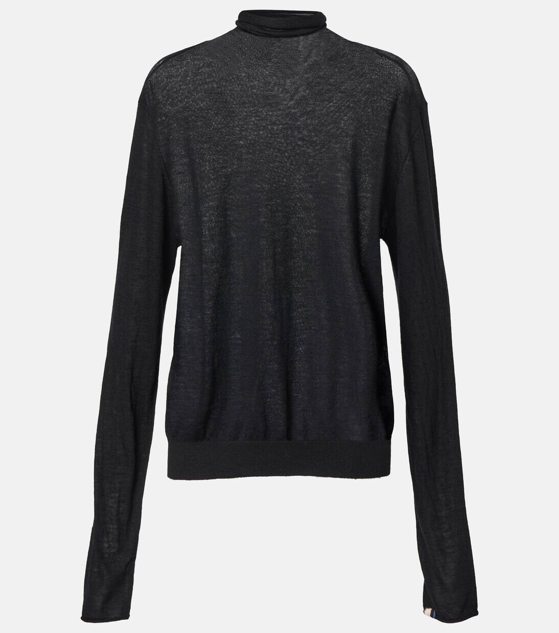 

Водолазка N°365 Thunder из смеси кашемира Extreme Cashmere, цвет raven
