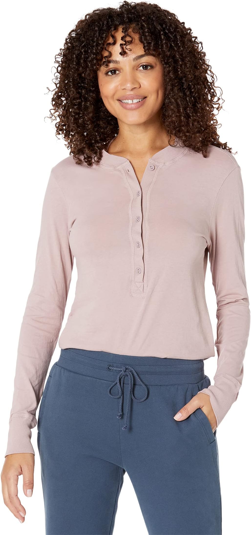 

Топ LAmade Ava Crop Henley, цвет New Taupe