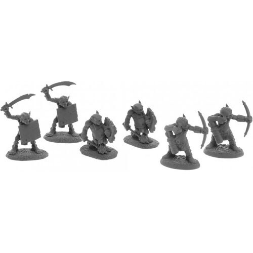 

Миниатюра Reaper Bones: Goblin Skirmishers