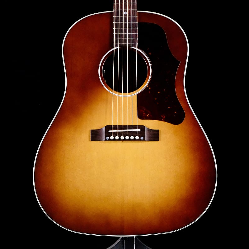 Акустическая гитара Gibson Acoustic '50s J-45 Faded Acoustic-electric Guitar - Faded Sunburst акустическая гитара gibson acoustic g 45 натуральный цвет acoustic g 45 acoustic guitar