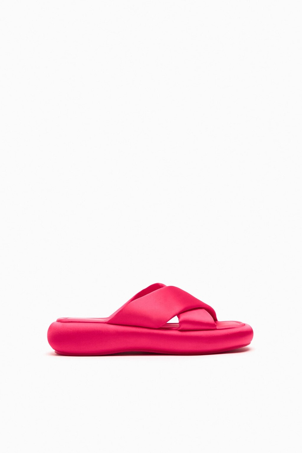 

Босоножки из ткани ZARA, розовый