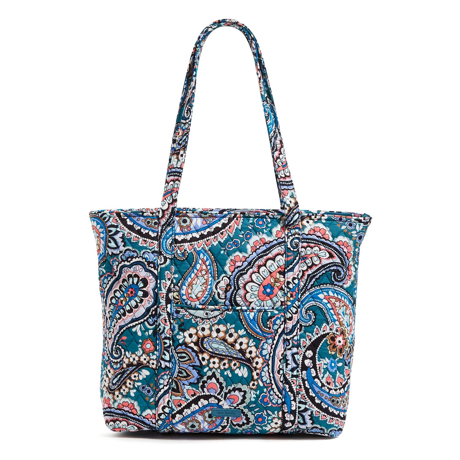 

Хлопковая сумка-тоут Outlet Vera Vera Bradley, цвет Haymarket Paisley Jewel