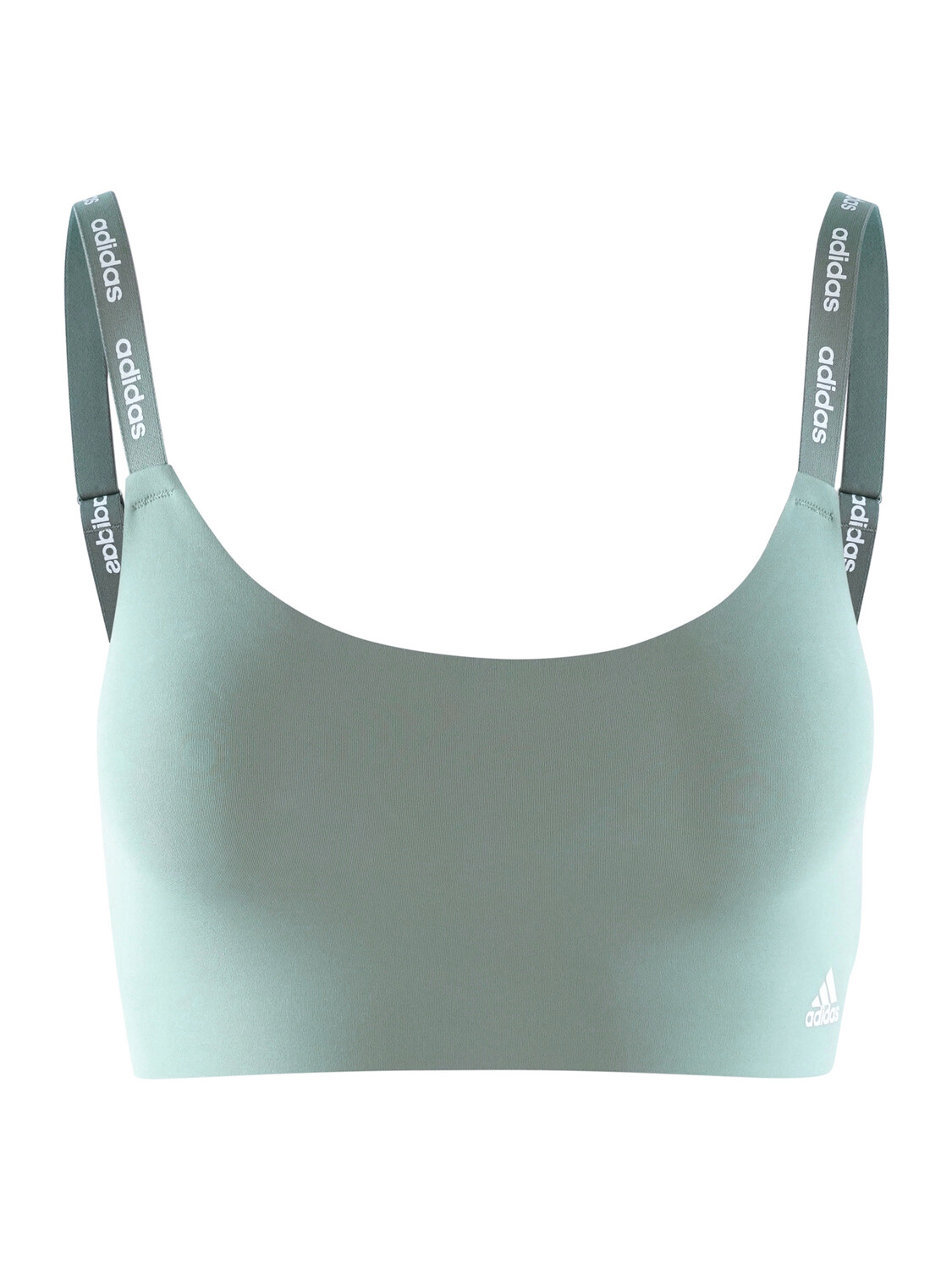

Бюстье adidas SCOOP LOUNGE BRA, оливковый