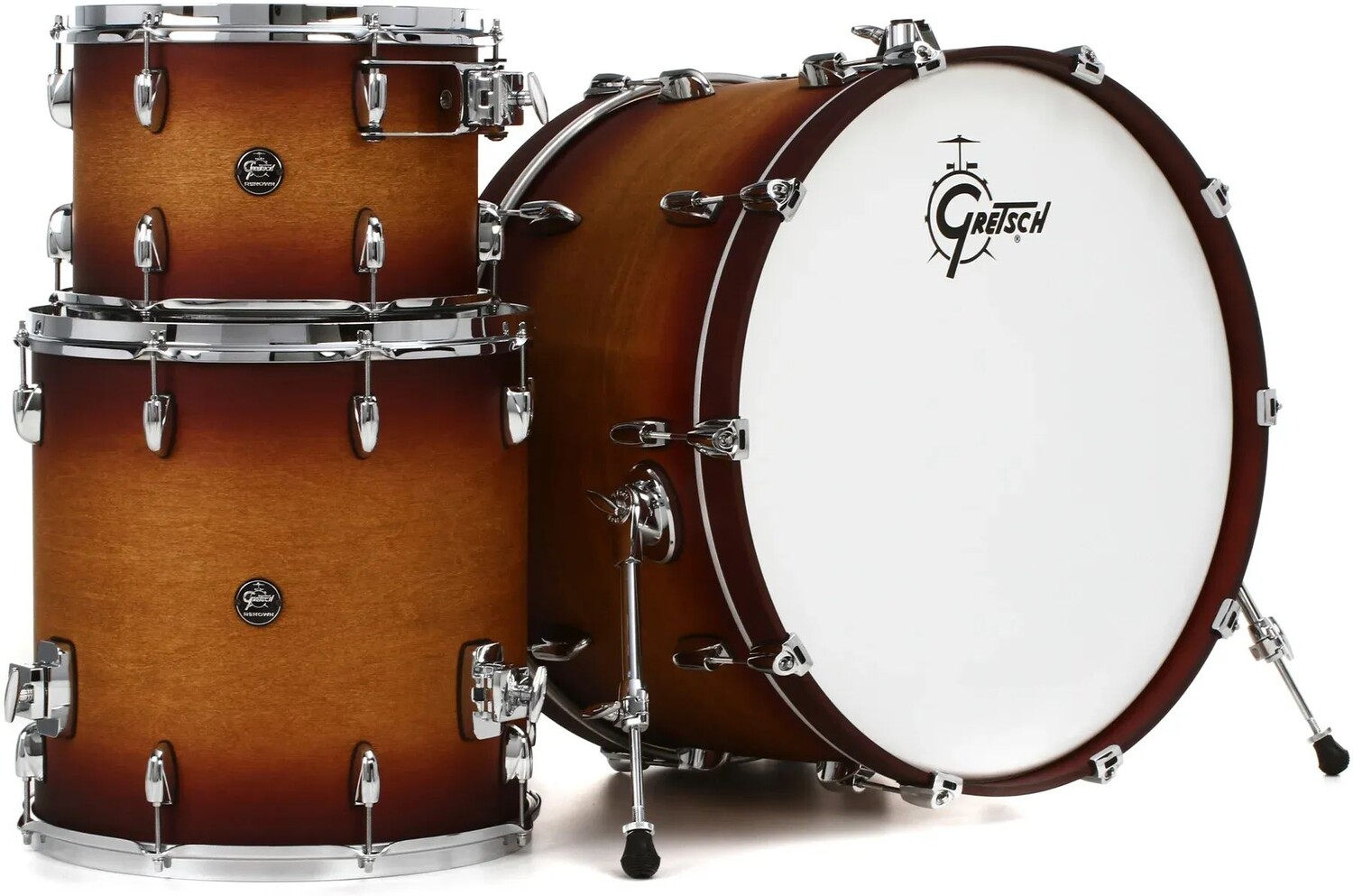 

Набор из трех предметов Gretsch Drums Renown RN2-R643 - Satin Tobacco Burst