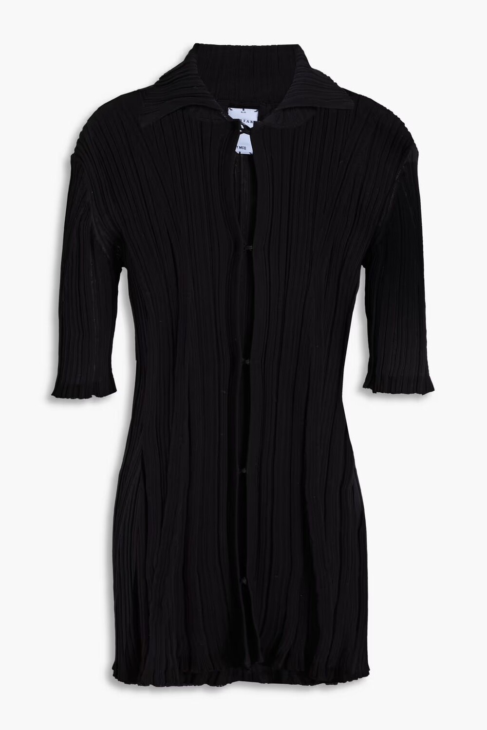 

Кардиган в рубчик из смесового хлопка Mcq Alexander Mcqueen, черный