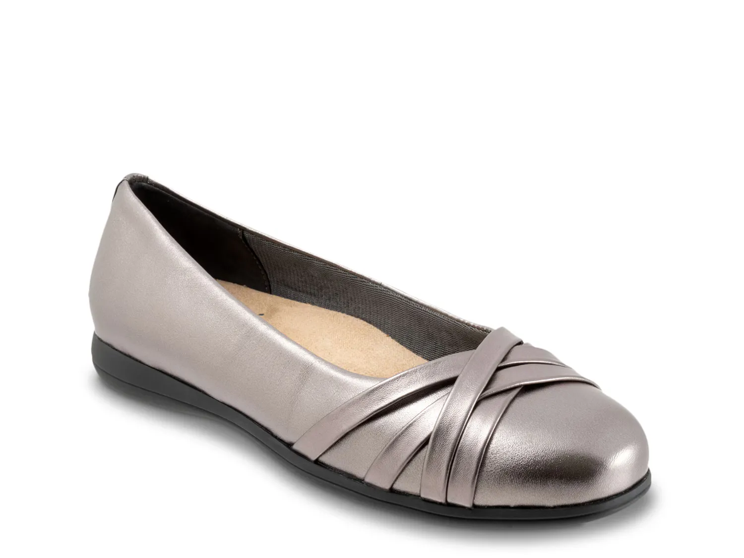 

Балетки Daphne Slip-On Trotters, цвет pewter