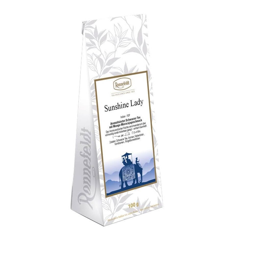 

Чай черный ароматизированный Sunshine Lady 100г Ronnefeldt