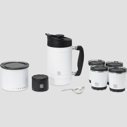 экспедиционный набор с каркасом Экспедиционный набор для приготовления кофе Bru Trek, белый