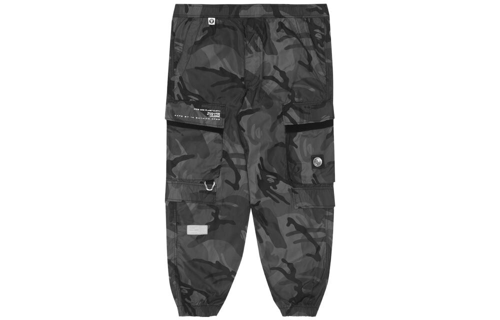 

Повседневные брюки мужские BKZ/Камуфляж Aape, цвет BKZ/Camouflage