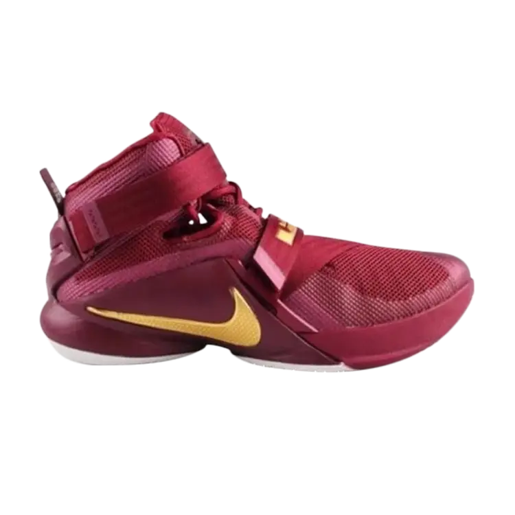 

Кроссовки Nike LeBron Soldier 9 Premium, красный