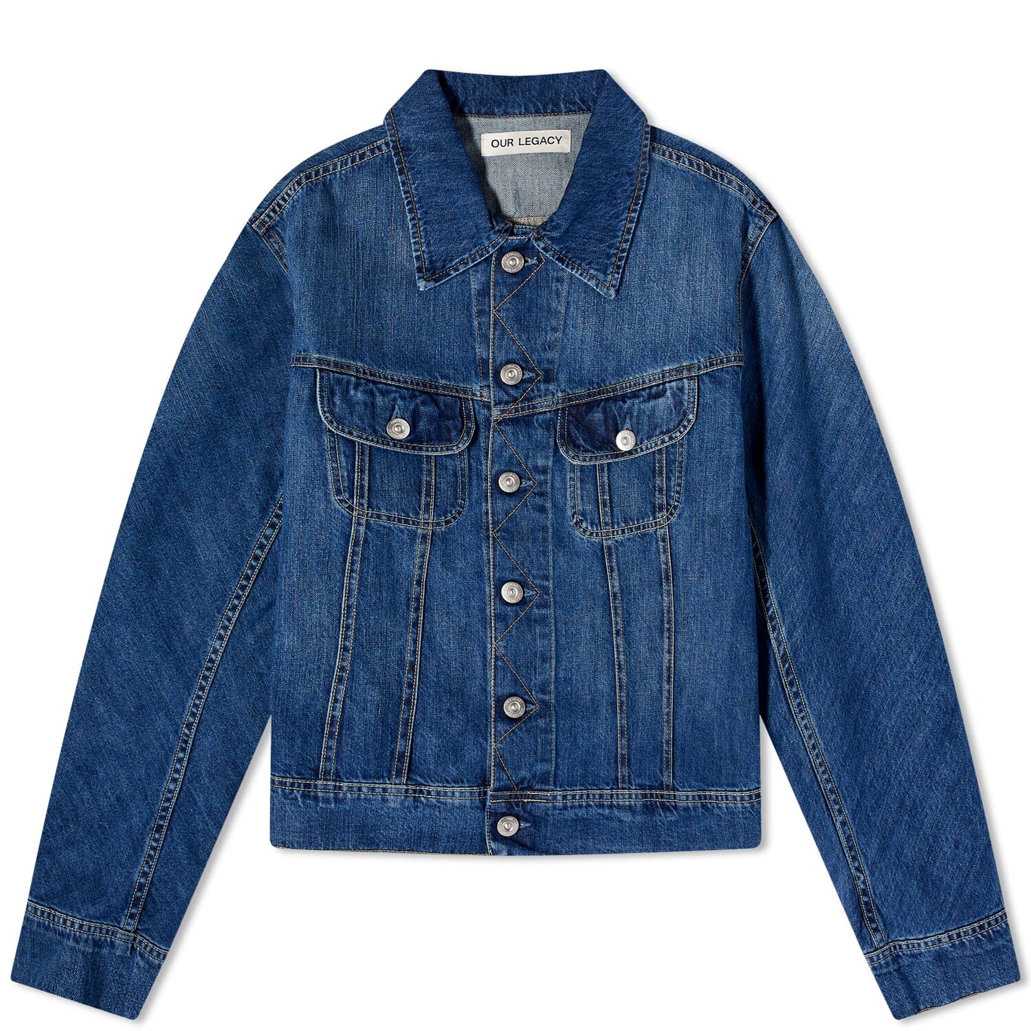 

Куртка Our Legacy Rodeo, цвет Western Blue Denim