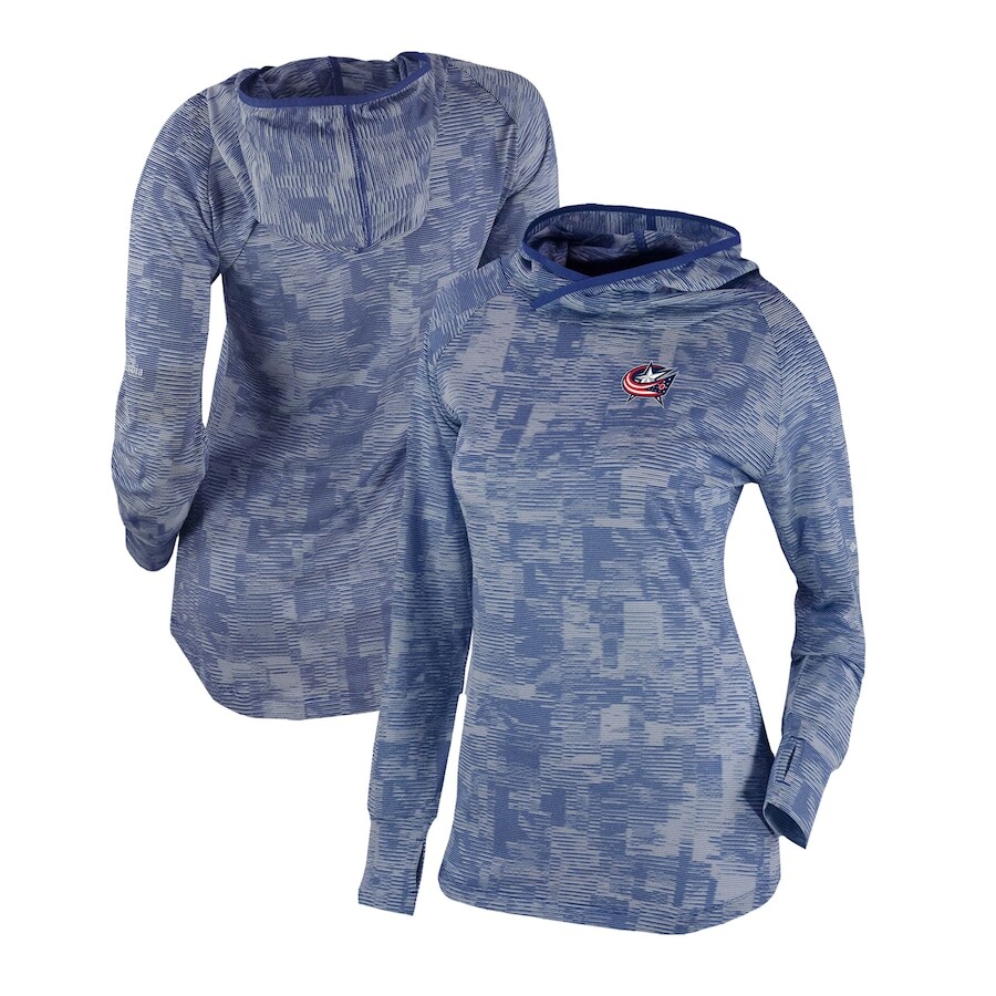 

Пуловер с капюшоном Columbia Columbus Blue Jackets, нави