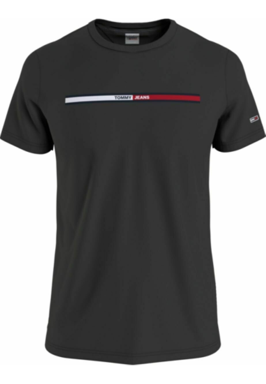 

Футболка с принтом Tommy Jeans, черный