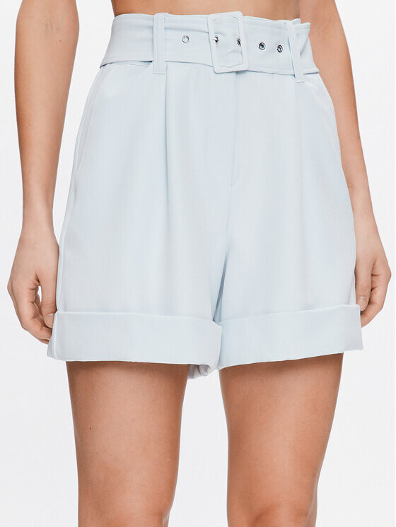 

Тканевые шорты свободного кроя Guess, синий