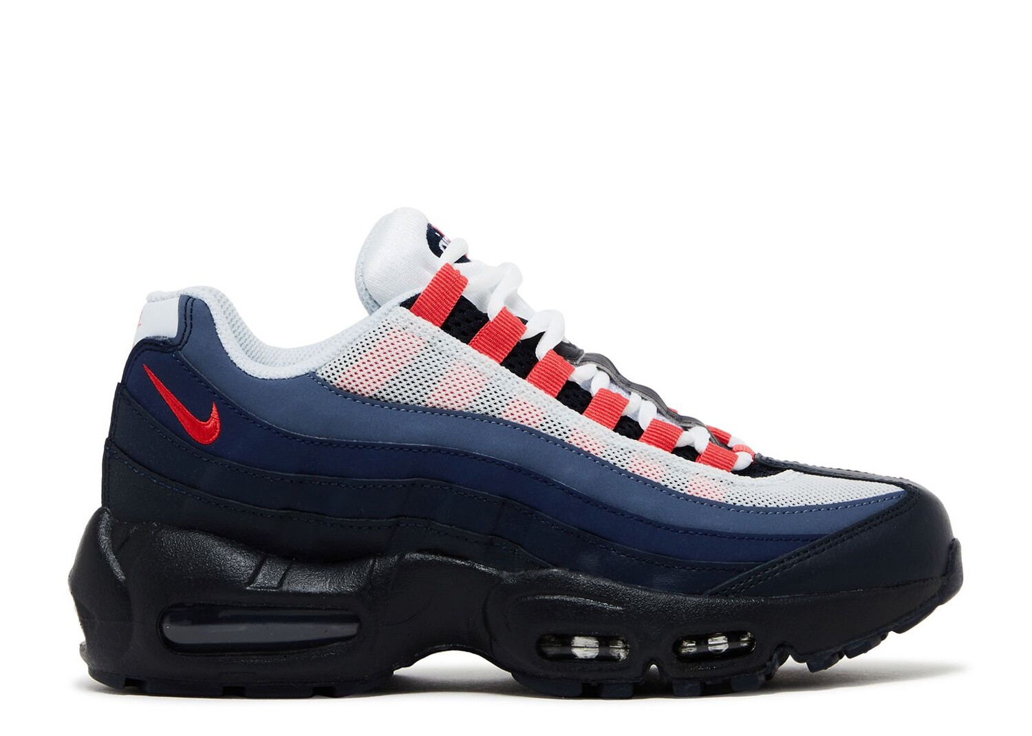 

Кроссовки Nike Air Max 95 Recraft Gs 'Dark Obsidian Track Red', синий