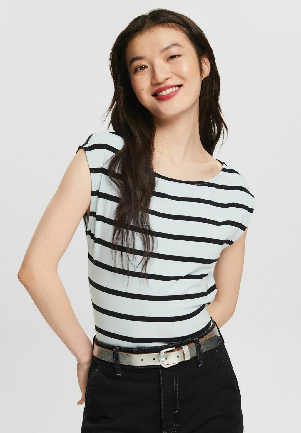 

Футболка с принтом Esprit, цвет light blue