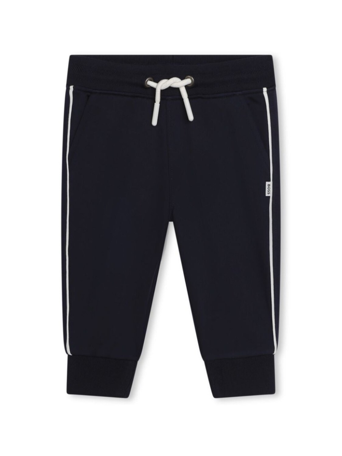 

BOSS Kidswear брюки с кулиской, синий