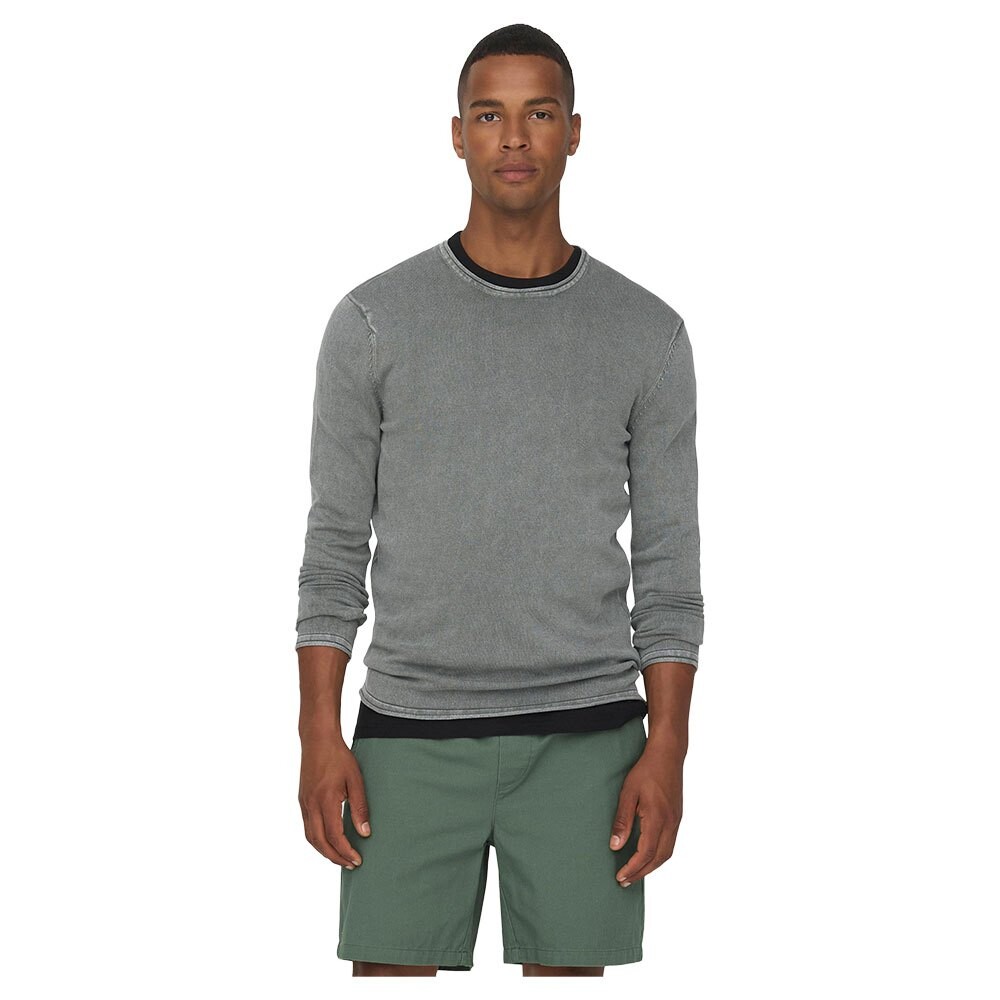 

Свитер Only & Sons Garson Life 12 Wash, серый