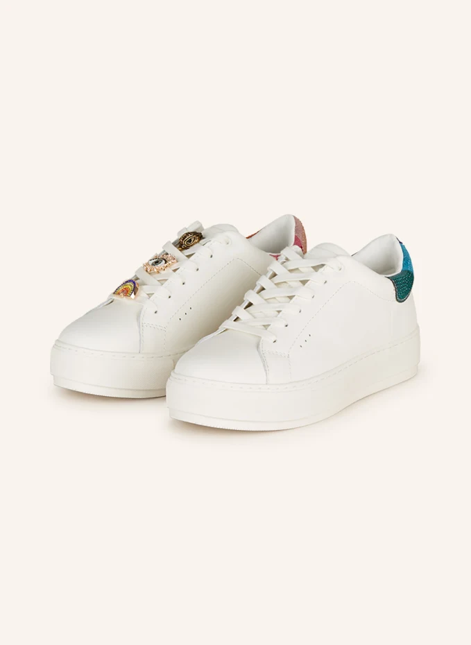 

Кроссовки laney eagle с драгоценными камнями Kurt Geiger, белый
