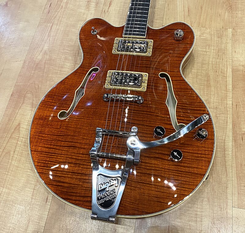

Электрогитара Gretsch G6609TFM Players Edition Broadkaster Center Block Double-Cut 2023 - Bourbon Stain
