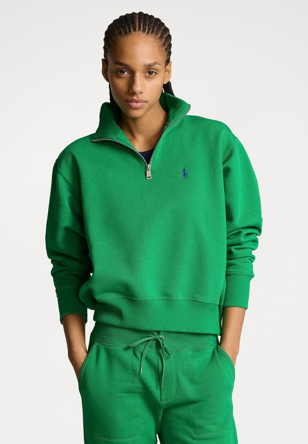 

Толстовка HALF ZIP LONG SLEEVE Polo Ralph Lauren, цвет billiard