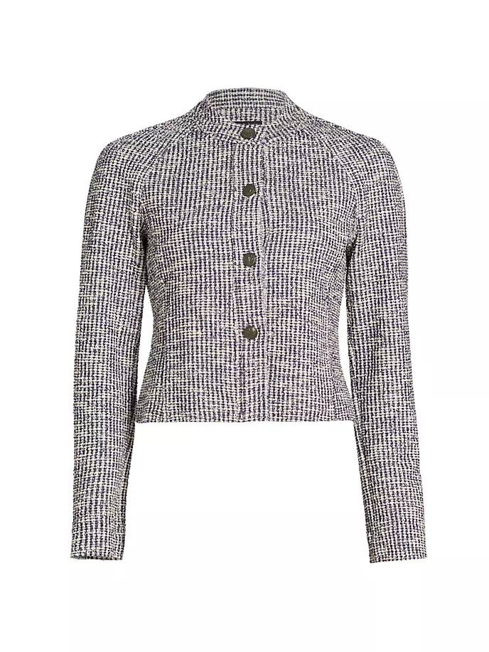 

Твидовый жакет Мариса Rag & Bone, темно-синий