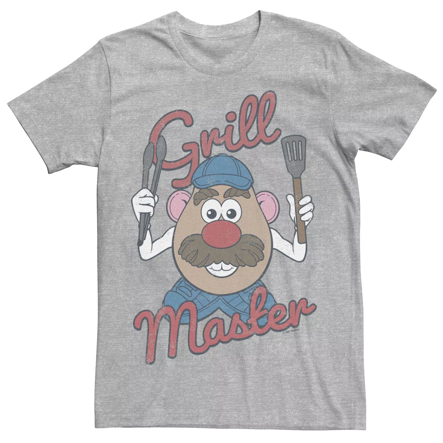 Мужская футболка Mr. Potato Head Grill Master Americana с портретом Licensed Character