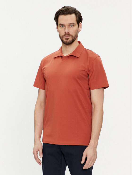 

Рубашка поло стандартного кроя Selected Homme, красный