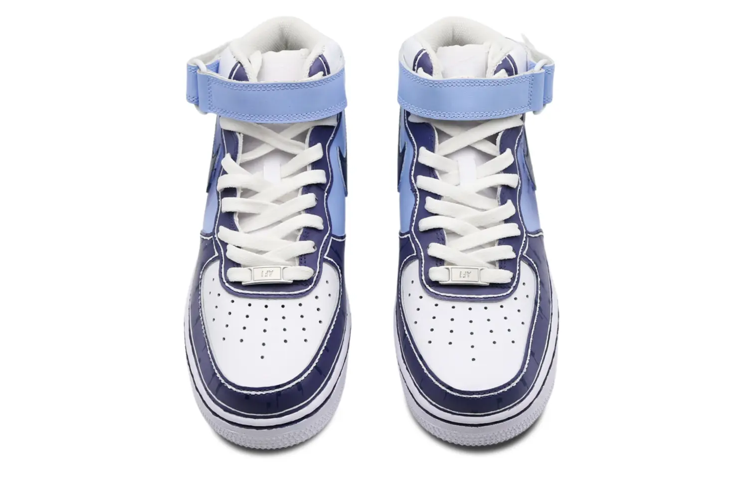 

Кроссовки Nike Air Force 1, голубой/фиолетовый