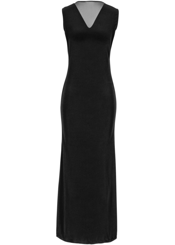 Длинное платье Bodyflirt Boutique, черный длинное платье bodyflirt boutique синий